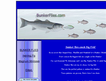 Tablet Screenshot of bunkerflies.com